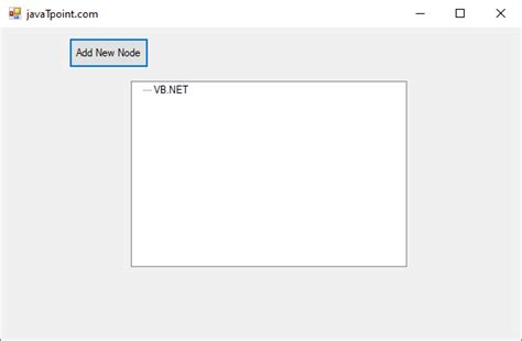 TreeView Vb.net Tutorial 的图像结果