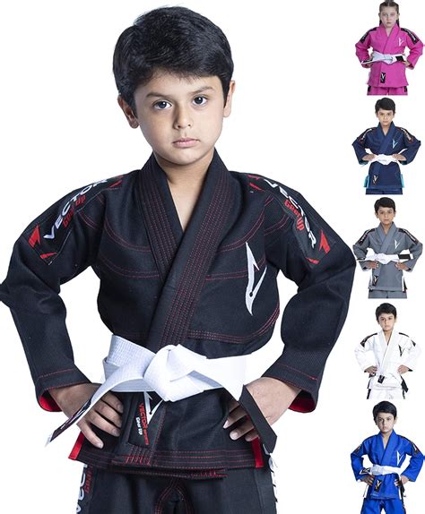 Buy Vector Sports Brazilian BJJ Gi Jiu Jitsu Gi for Child Kids Gi ...