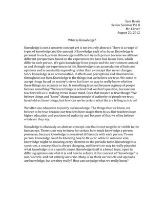 Image result for What Is Knowledge