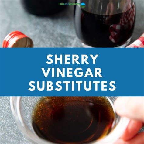 Sherry Vinegar Substitute White Wine Vinegar at Jennifer Carranza blog