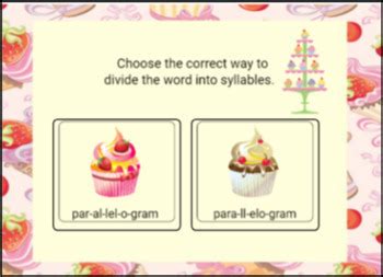 Image result for Splitting Syllables Practice