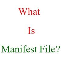 Image result for Open Manifest File
