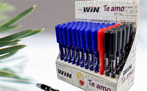 Win Pens Pvt Ltd Te Amo 20 Pcs Blue Ink|The Magic of Gel in a Ball Pen ...
