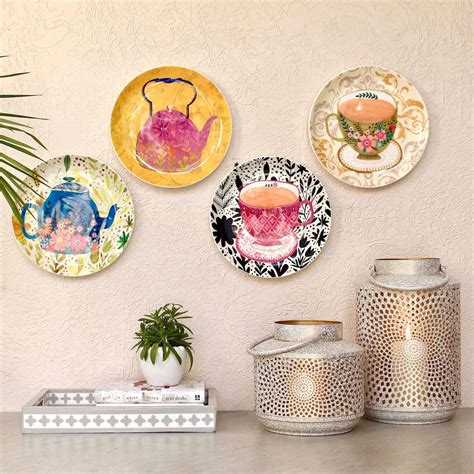 Pink Kettle Ceramic Decorative Wall Plate – Mora Taara