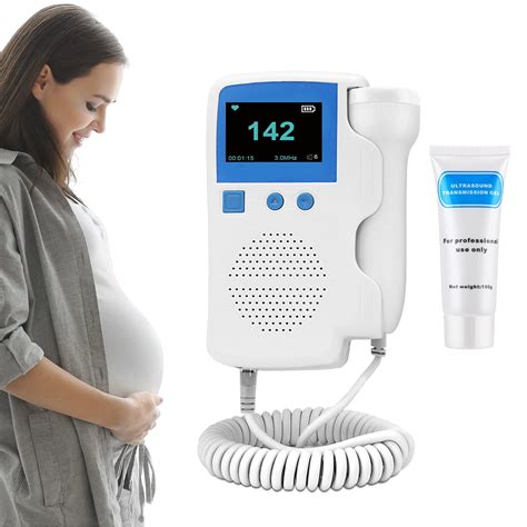 Buy Fetal Doppler, Fetal Heartbeat Monitor, Doppler Fetal Monitor Heartbeat Pregnancy for New ...