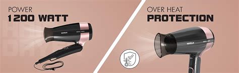 Havells 1200W Foldable Hair Dryer; 3 Heat Settings With Cool Shot (Hot ...