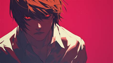 3840x2160 Resolution Light Yagami Minimal Death Note 4K Wallpaper - Wallpapers Den