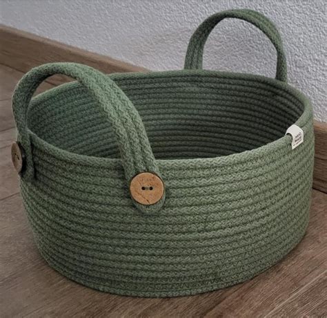 Image result for Clothesline Rope Basket Tutorial