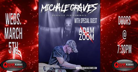 Michale Graves (Formerly of The Misfits) w/ Special Guest Adam Zoom ...