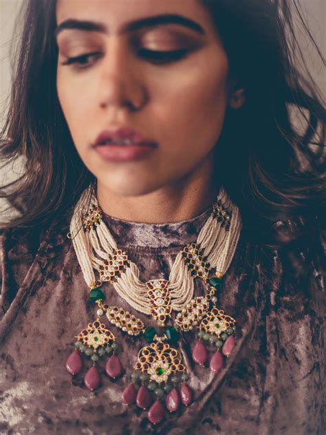 Abharika Collection | Sterling Silver & Red Kemp | Aaharya