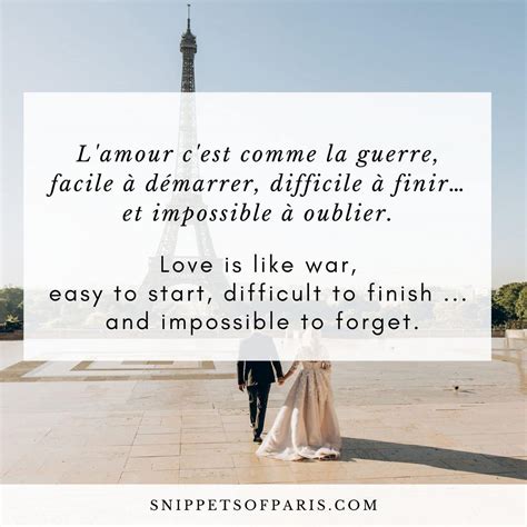 Love Quotes In French With English Translation