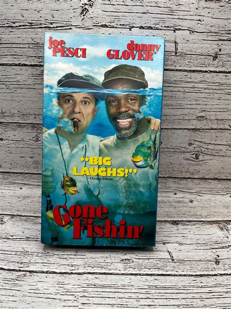 Vintage VHS Tape the Movie Gone Fishing Joe Pesci Danny Glover - Etsy