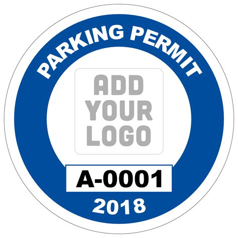 Parking Pass Template