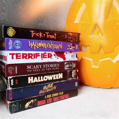 Halloween Night | Horror Movies | VHS Tapes | Retro Vibes | Pumpkin ...