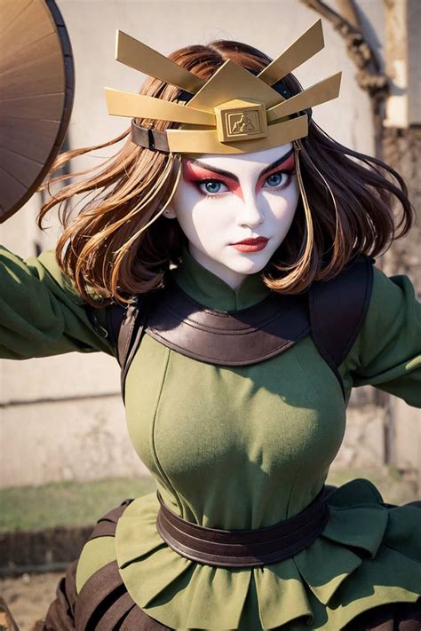 Suki - Kyoshi Warrior (2) by Penguih on DeviantArt