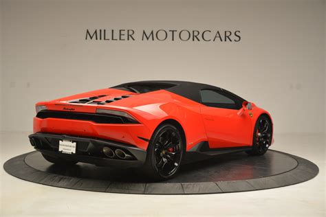 Pre-Owned 2017 Lamborghini Huracan LP 610-4 Spyder For Sale () | Miller Motorcars Stock #7597