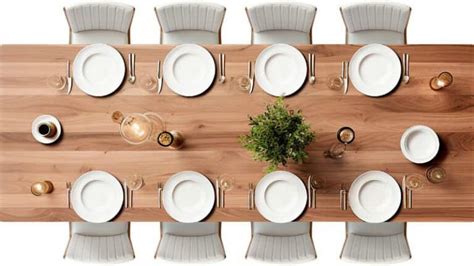 Image result for Rectangular Table Sizes and Seating