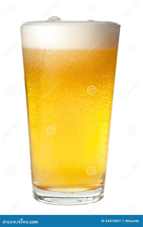 Pint of Beer stock image. Image of white, lager, background - 44923897