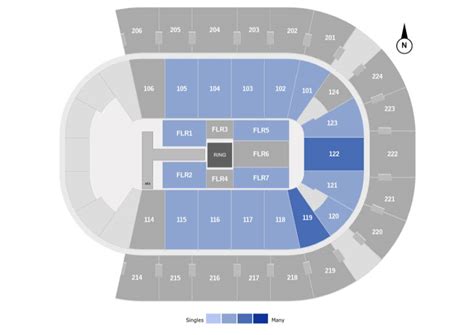 Image result for Spokane Arena Seating Chart