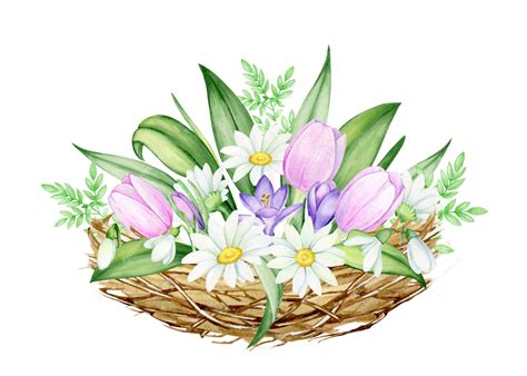 Spring Flower Bouquet Clipart | Best Flower Site