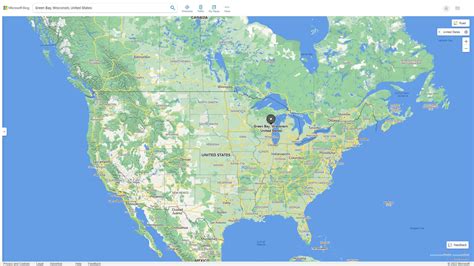 Green Bay, Wisconsin Map