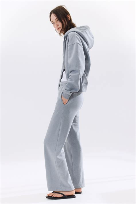 Sweatpants - Grey-blue - Ladies | H&M IN