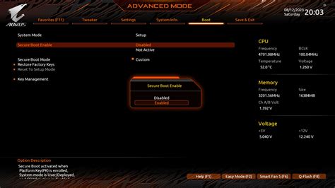 Secure Boot Enabled 的图像结果