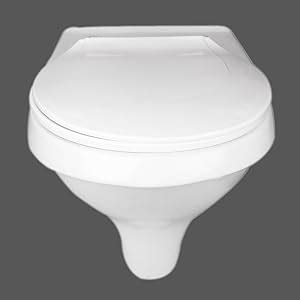 Hindware Ultra One Piece Wall Mounted Western Toilet Commode (Starwhite ...