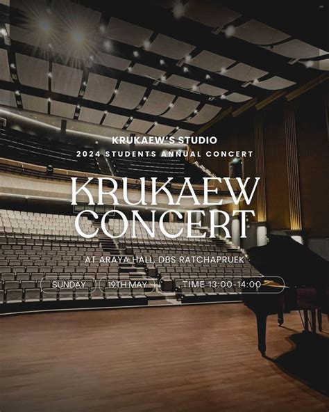 2024 KruKaew Students Concert, DBS Denla British School, Nonthaburi, 19 ...