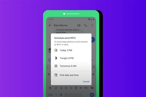 How to schedule texts on Android with Google Messages