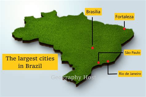 The largest cities in Brazil | Top 10 list - GEOGRAPHY HOST