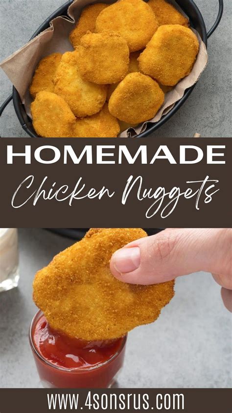Homemade chicken nuggets – Artofit