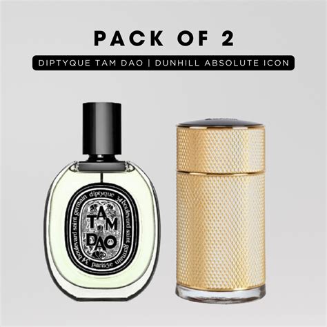 Pack of 2 for men: Diptyque tam dao, Dunhill absolute icon – My Smello