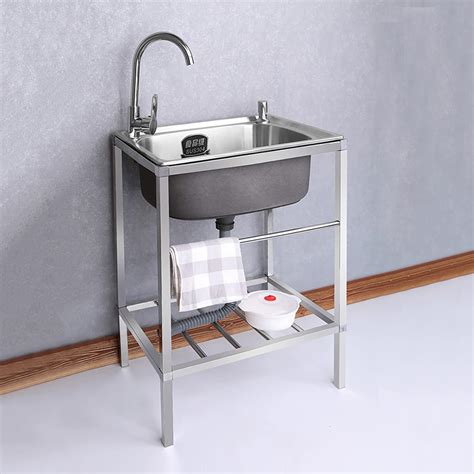 Outdoor Utility Sink For Washing, Stainless Steel Commercial Kitchen ...