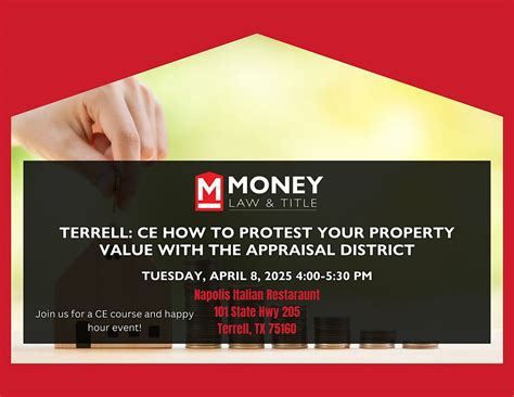 Terrell: CE How to Protest Your Property Value with the Appraisal ...