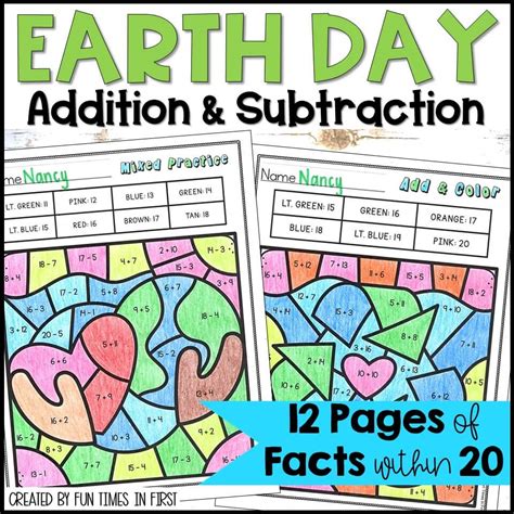 Image result for Earth Day Math
