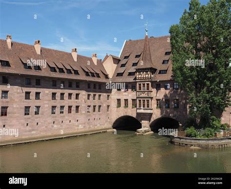 Holy Spirit Hospital in Nuernberg Stock Photo - Alamy