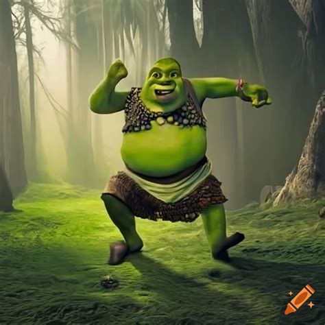 Character from shrek on Craiyon