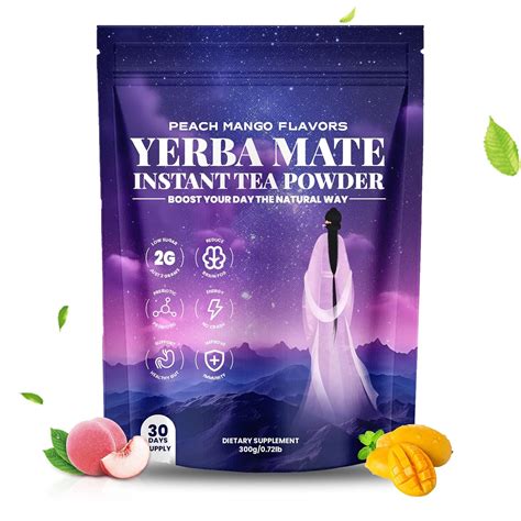 Yerba Mate Instant Tea Powder, 3-in-1 Super Drink - India | Ubuy