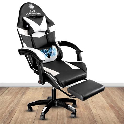 Casa Copenhagen Designed in Denmark,High-Back Italian Leather Gaming ...