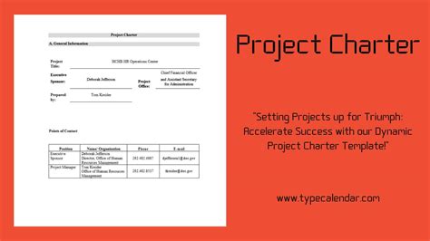 Project Charter Example 的图像结果
