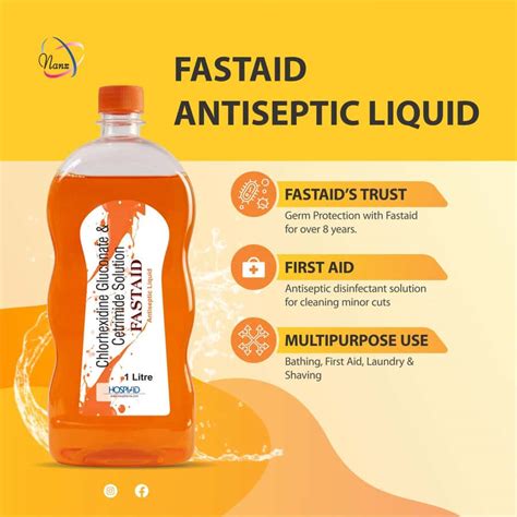 Buy NANZILON ANTISEPTIC LIQUID FOR FIRST AID, SURFACE DISINFECTION AND ...