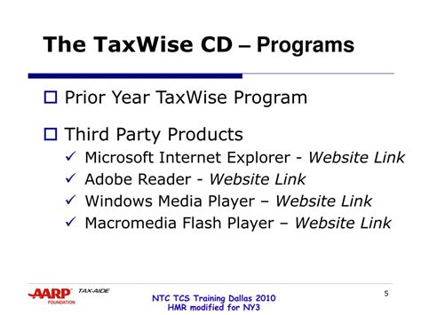 TaxWise Training 的图像结果