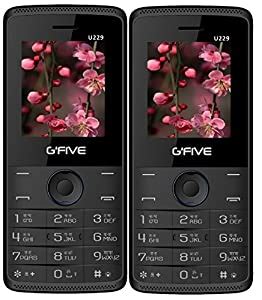 G'Five U229 Basic Mobile Phones with Battery and Charger (Dual SIM ...