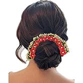 Temperia Hair Accessories For Women's & Girls -Stylish Red Rose ...