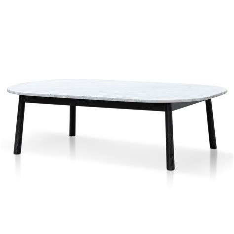 Round White Marble Coffee Table Black Legs at Annabelle Toomey blog