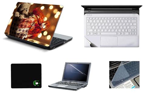 StickerKing5in1 Laptop Accessories Combo 15.6 Inch Teddy Laptop Skins ...