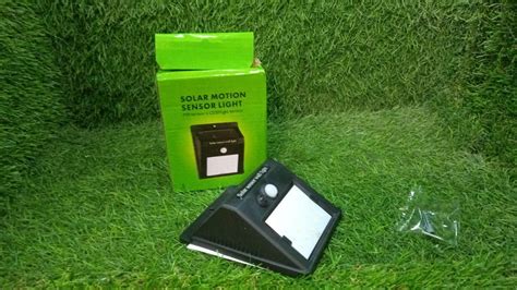 Solar Security LED Night Light for Home Outdoor / Garden Wall (Black ...
