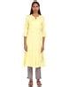 Buy Yellow Kurtas for Women by KARIGARI Online | Ajio.com