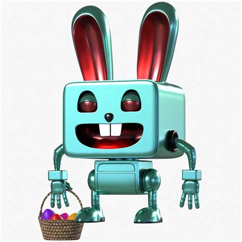 Robotic Bunny Model - TurboSquid 2055626